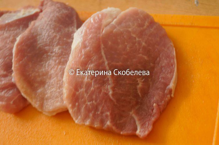 Мясная отбивная с картофелем &amp;quot;Герцогиня&amp;quot;