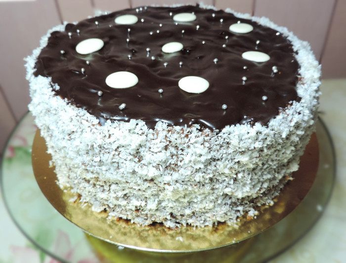 Торт медовый с черносливом &amp;quot;Особенный&amp;quot;