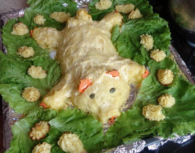 Картофельная запеканка &amp;quot; Бедный Фунтик...&amp;quot;