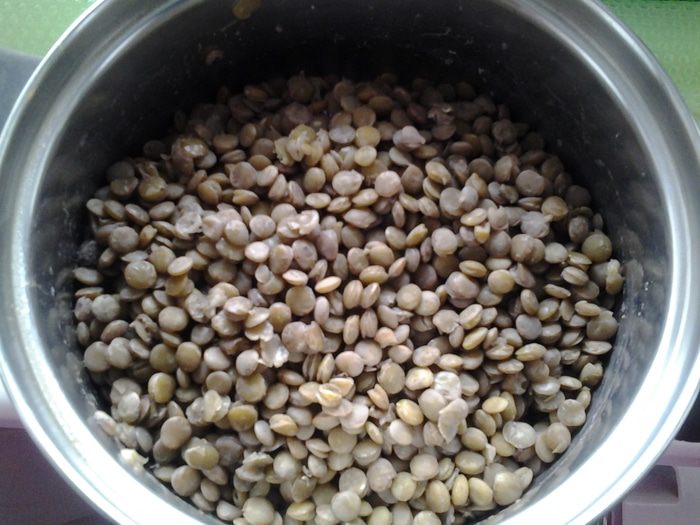 Карри из чечевицы