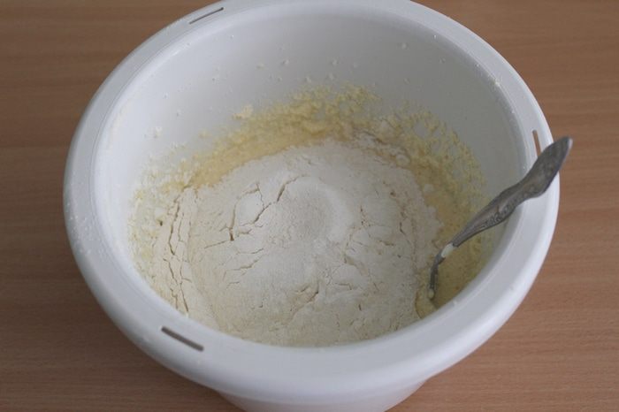 Кекс с черникой