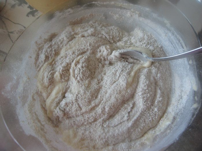 Простые полуржаные хлебцы