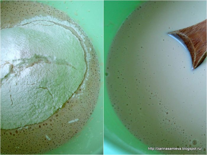 Налистники с квашеной капустой