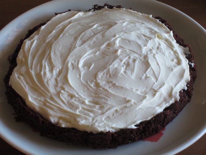 Чизкейк на вафельной основе с маскарпоне