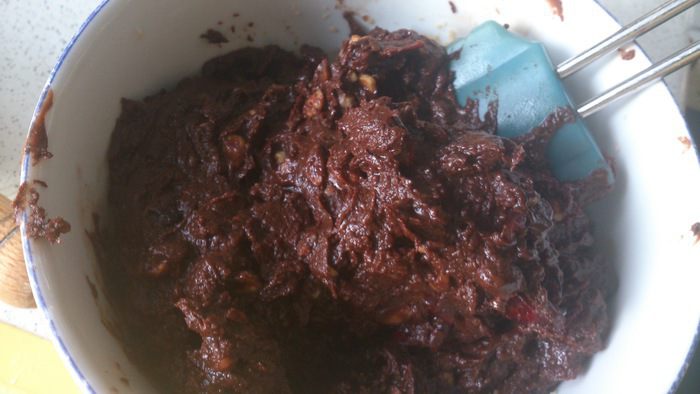 Шоколадные булочки с начинкой