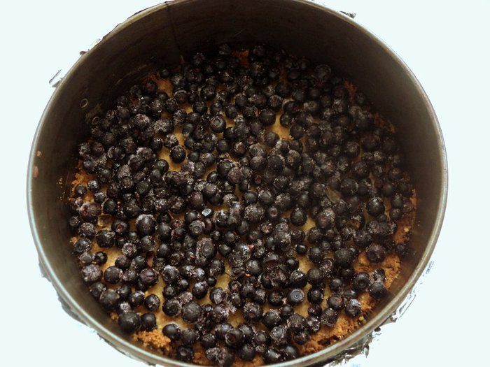 Сырник с черникой «Фиалки»