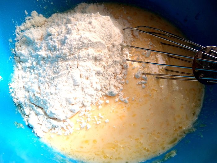 Французские блинчики (crepes) с красной рыбкой 