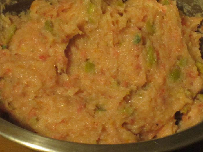Куриный паштет с оливками и апельсинами
