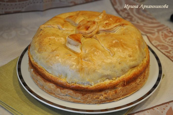 Курник — блинный пирог по-старорусски