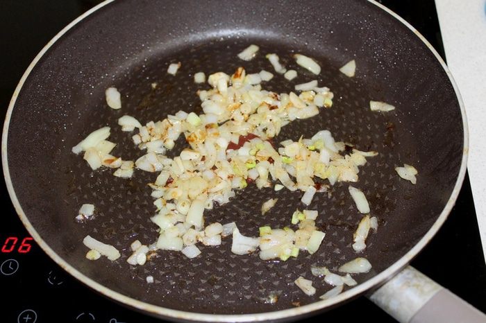 Перловое ризотто с зелеными овощами