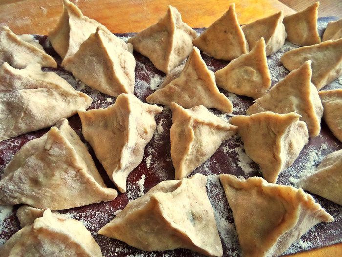 Вареники из полезного теста