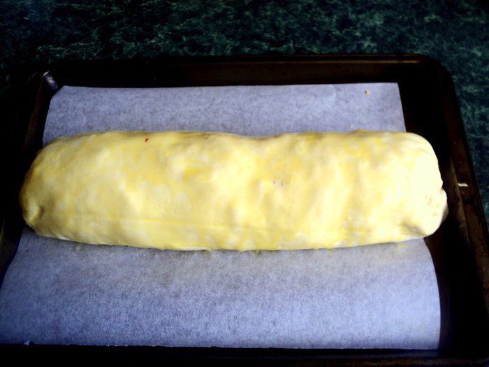 Рулет с морепродуктами