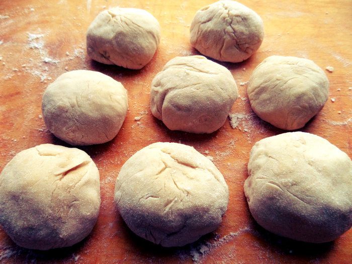 Рыбные кальцоне со шпинатом и рисом