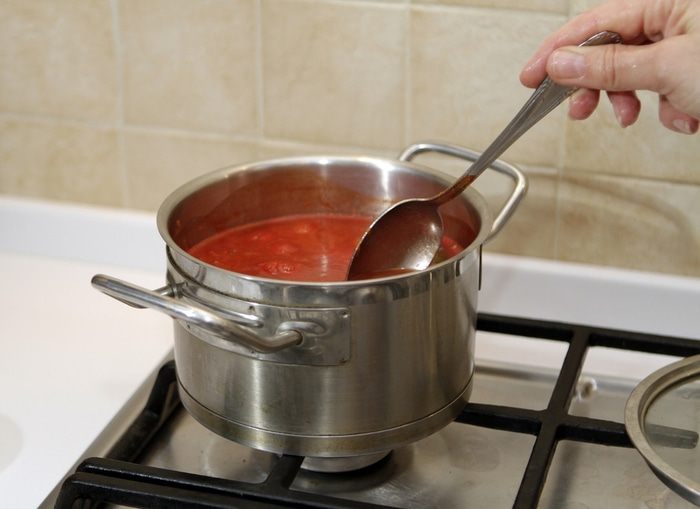 Паста Феттуччине с нежными итальянскими тефтельками