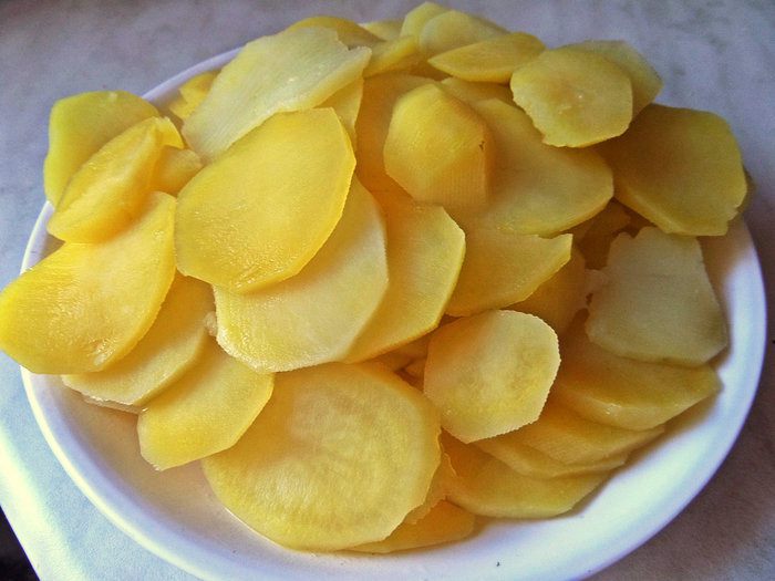 Картофельная запеканка с курицей