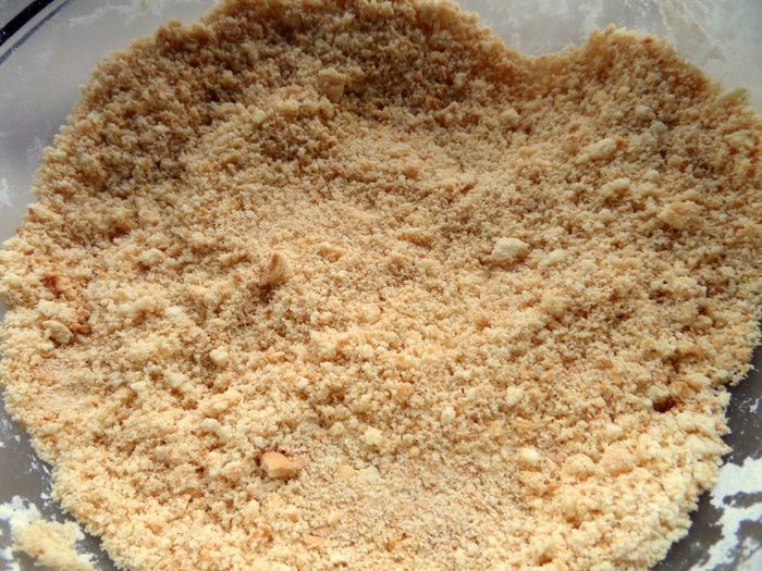 Корзиночки десертные с кремом и бананом