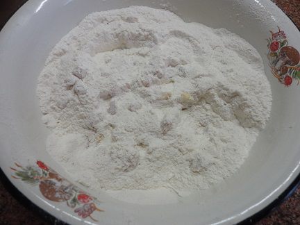 Яблочные кексы с курагой