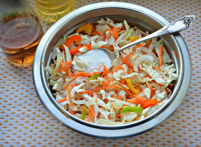 Салат из капусты на закуску
