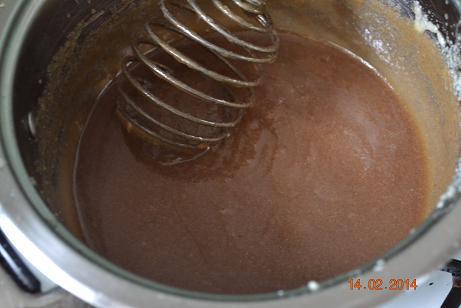 Шоколадно-карамельный тарт