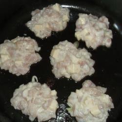 Куриные котлетки с сыром