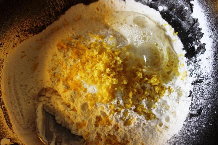 Лимонно-ванильное печенье