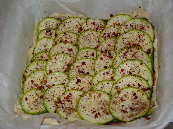 Пирог с цукини