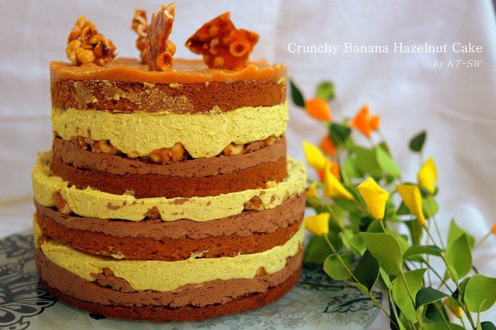 Хрустящий бананово-ореховый торт от Кристины Тоси
