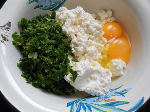 Зеленые сырники