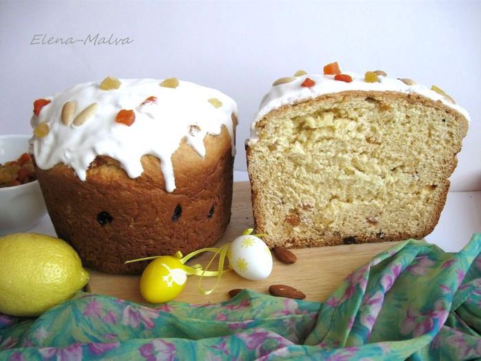 Пасхальный монастырский кулич от Матушки 