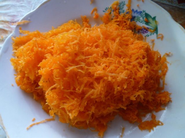 Тушеная картошка с тыквой