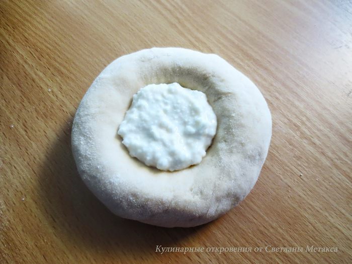 Булочки с творогом