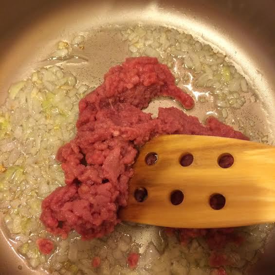 Макароны с мясом по-грузински 