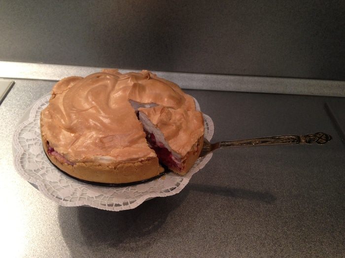 Пирог с вишней