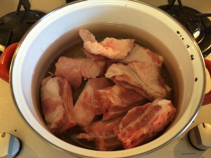 Рассольник с перловкой