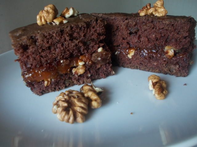 Пирог с орехами