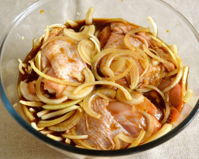 Курица в пряном маринаде