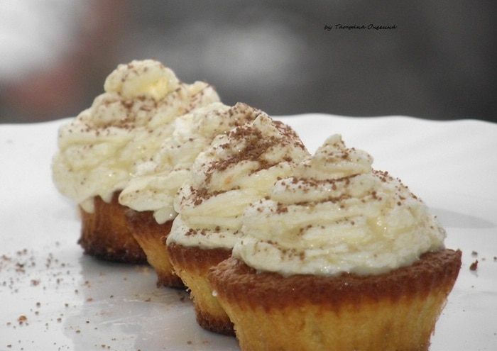 Ванильные капкейки