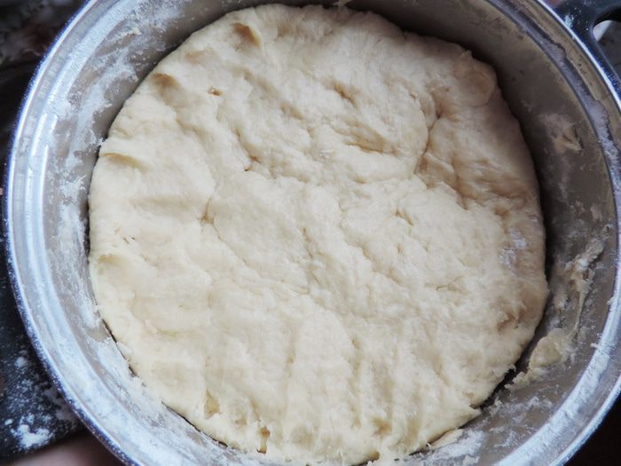 Рогалики с маком и яблоками
