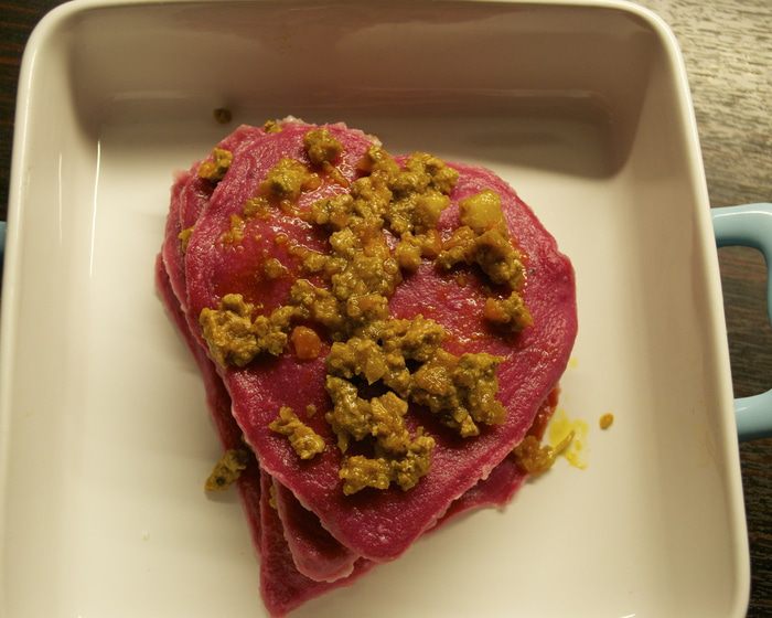 Мини-лазанья &amp;quot;Сердце&amp;quot;