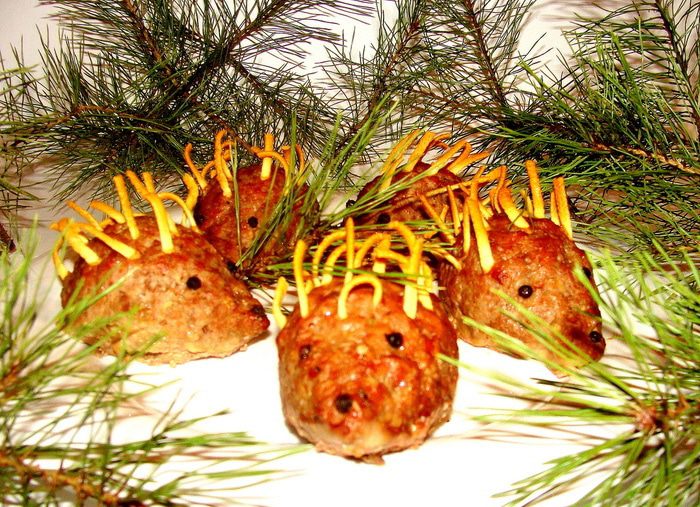 Ежики с сюрпризом