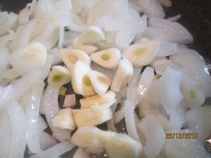 Ризотто с грибами и курицей