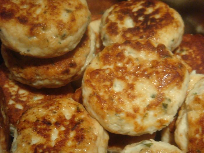 Куриные котлеты с творогом