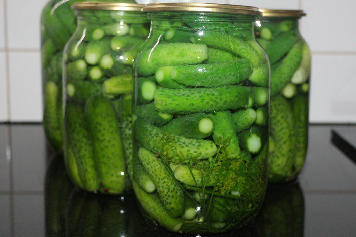 Маринованные хрустящие огурчики