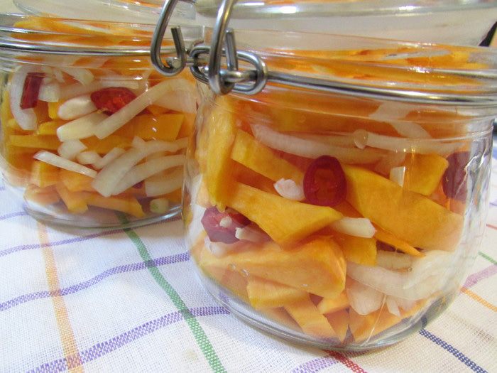 Маринованная тыква