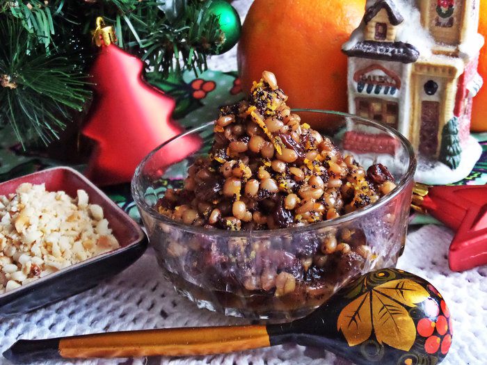 Рождественская кутья из пшеницы