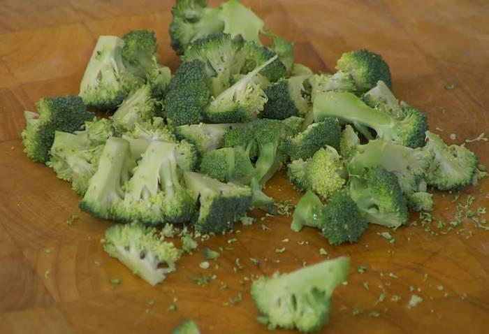 Паста, запеченная с тыквой и брокколи