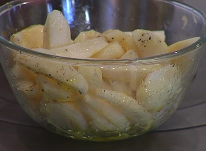 Пилаф с цыпленком и топинамбуром 