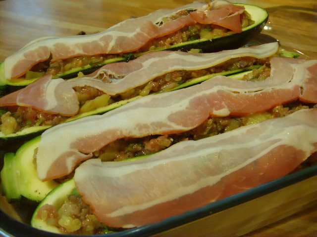 Фаршированный цукини
