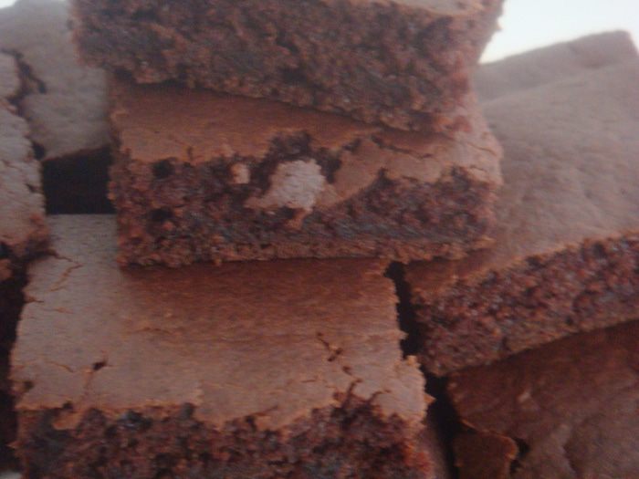 Постный пирог с гречневой мукой и какао