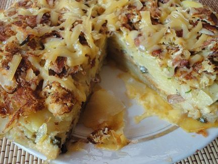 Картофельный пирог от Юлии Высоцкой